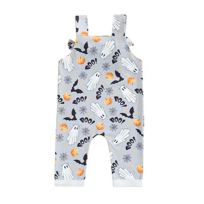 Baby Ghost Halloween Jumpsuit (Age 3M-18M)