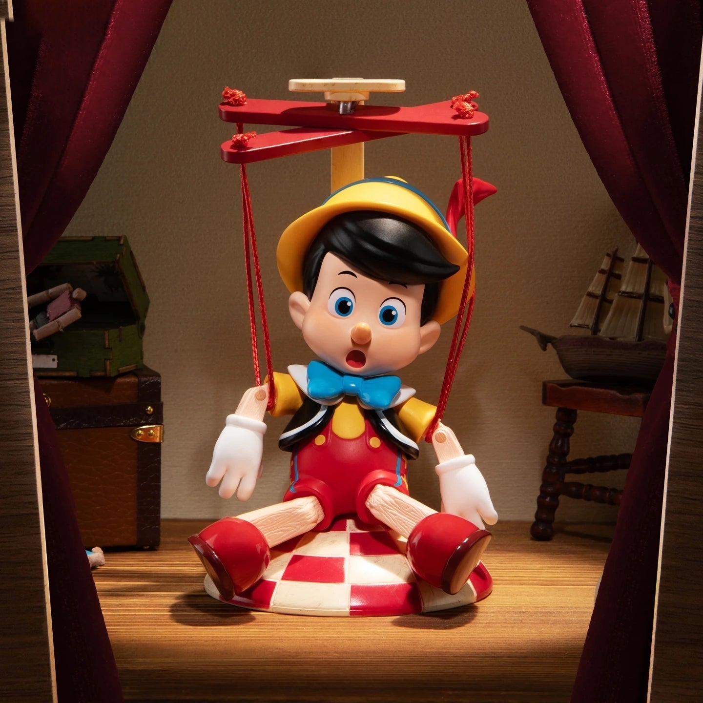 Disney Pinocchio – Growth Diary Series Collectible Figure | Cute Desktop Decoration • Trendy Blind‑Box