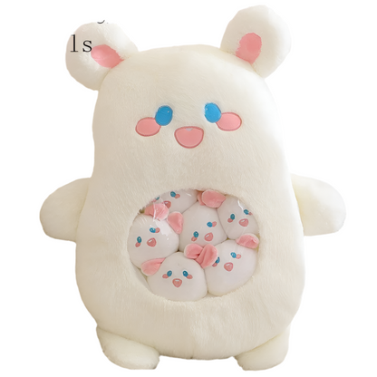 Plush Panda Koala Capybara Pudding Bag Stuffed Toy 35-50cm