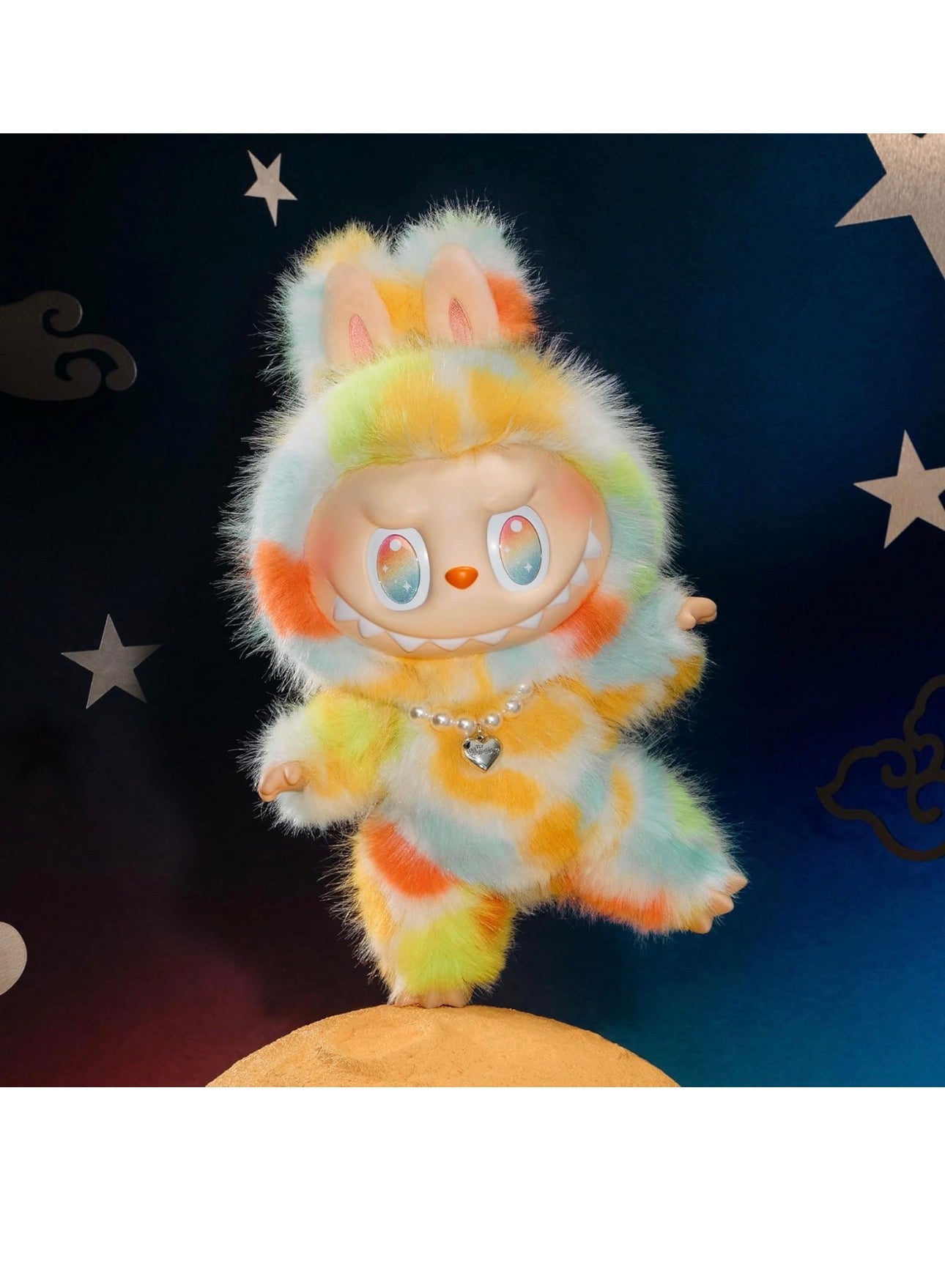 Large Labubu The Monsters Big Into Energy Series â€“ Rock the Universe Vinyl Plush Doll | 37cmï¿¼