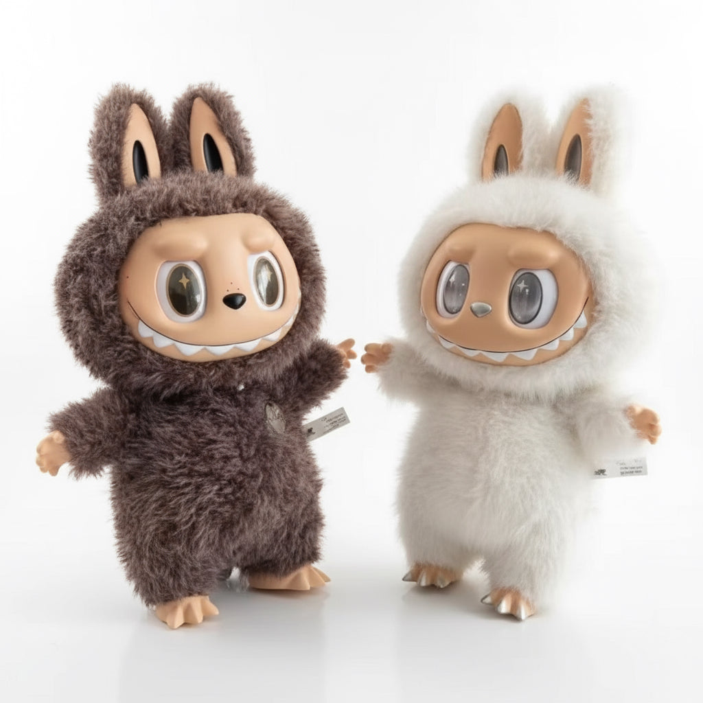 The Monsters Large Labubu Zimomo Angel in Clouds Vinyl Face Doll â€“ 58cm Designer Collectible