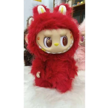 Large Labubu The Monsters Zimomo â€œI Found Youâ€ Vinyl Face Doll | Designer Collectible Art Toy Red