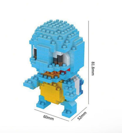 Pokémon Mini Building Blocks Figures – Pikachu, Charizard, Togepi, Cubone & More | Anime Brick Toys for Kids