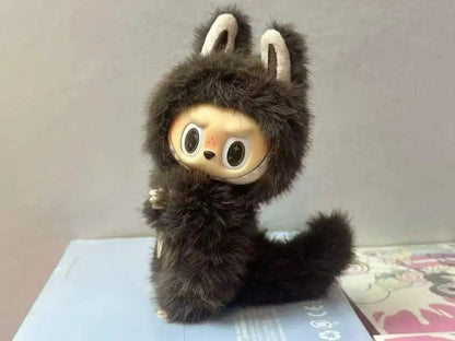 Labubu Baby Plush – Little Leader Zimomo | Brown & Green Edition | High‑Quality Pendant Blind Box