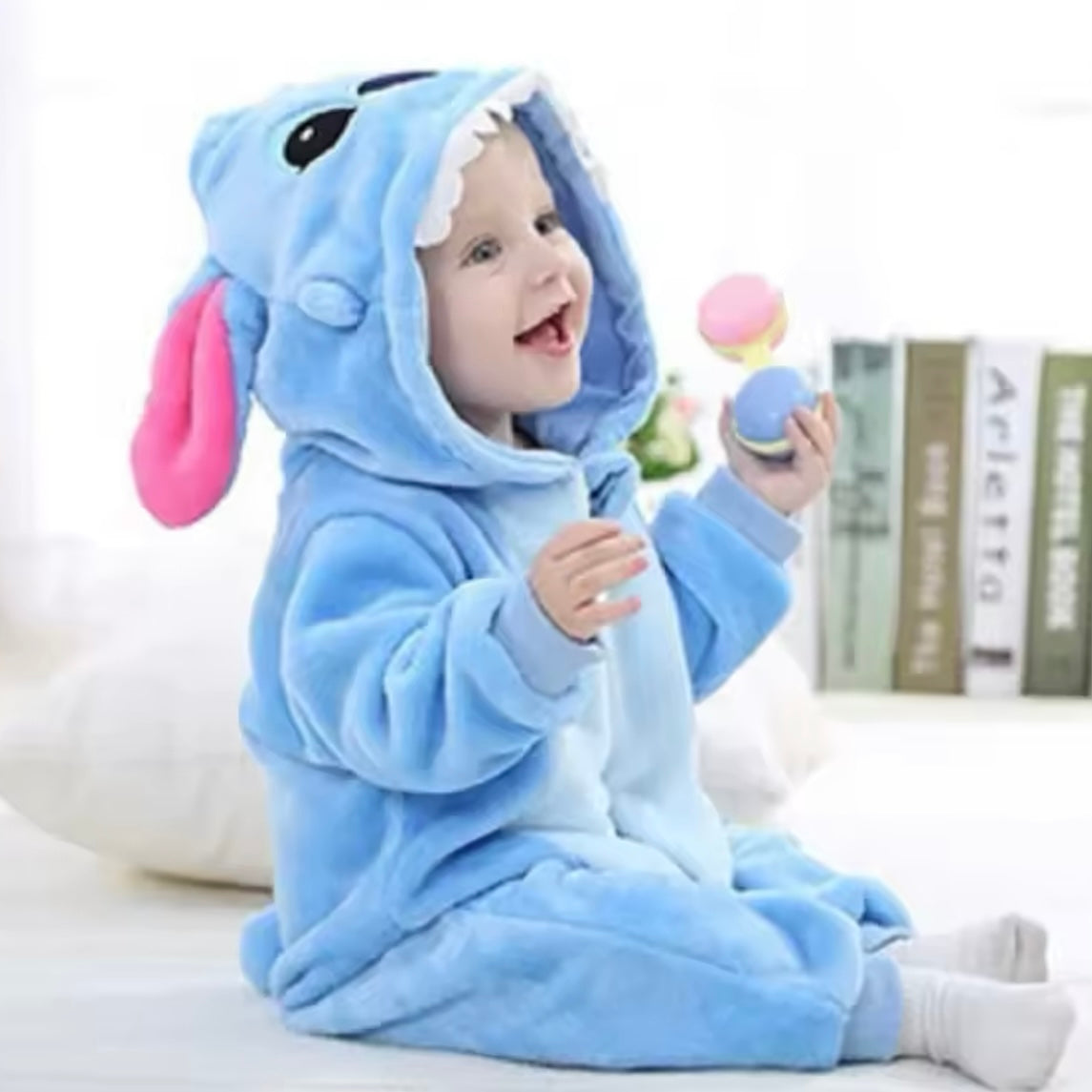 Dress Up Blue Koala Romper Costume (Age 2M-3YRS)