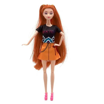 Demon Hunters Vinyl Doll Series – Rumi, Mira & Zoi | Anime K‑Pop Character Figurine | 15–18cm