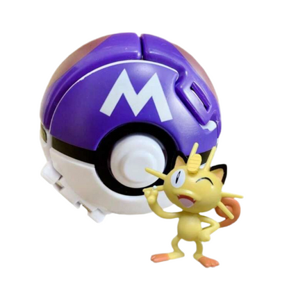 Pokémon Surprise Flipping Pet Ball | Pokémon Figure | Collectible Toy Multicolor G