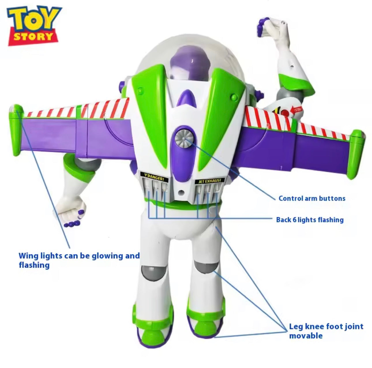 Buzz Lightyear Action Figure Robot