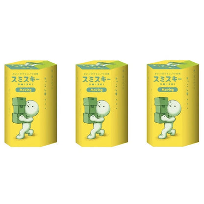 Smiski Life Worker Series – Glow-in-the-Dark Hippers Blind Box Figures | 12-Piece Tabletop Collectibles Green RANDOM 3PCS