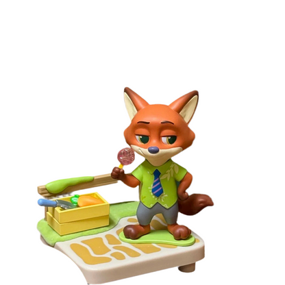 MINISO Disney Zootopia Autumn Garden Series Blind Box Figure Nick Wilde
