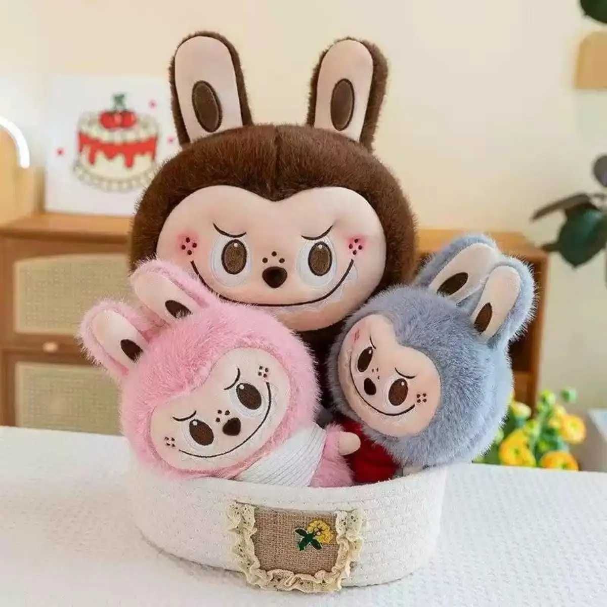 Labubu The Monsters Plush Huggable Pillow â€“ 80cm Soft Stuffed Animal