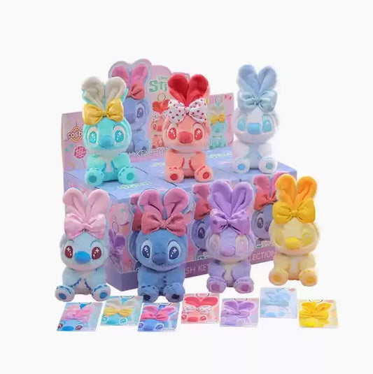 Disney Stitch Cosbi Plush Keychain Blind Box 3 Random