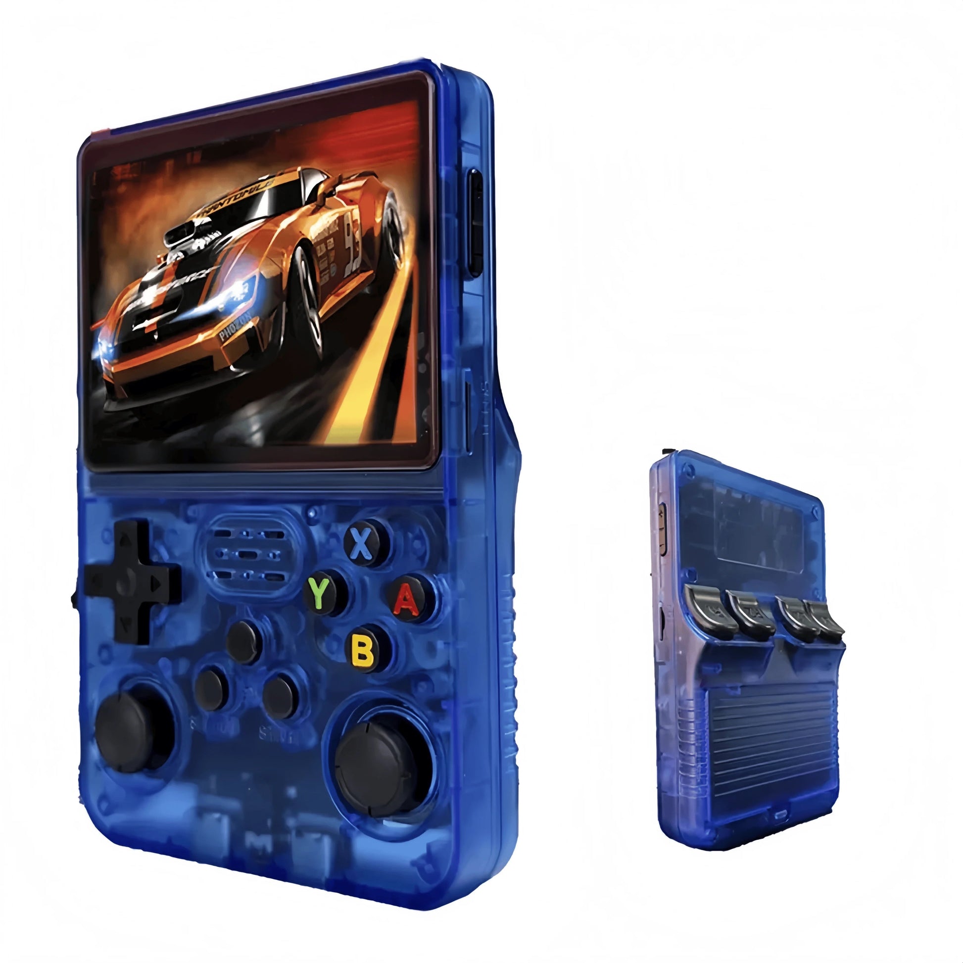Retro R36S Handheld Video Game Console – 3.5” IPS Screen | 128GB Pocket Player with 10,000+ Preloaded Games | Linux System