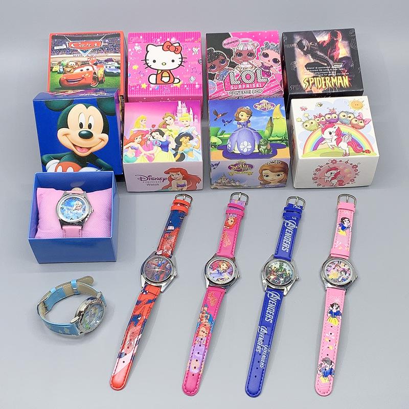 Children’s Character Watch & Gift Box Set – Disney, Marvel, Hello Kitty, LOL Surprise | Assorted Styles | Ages 3+