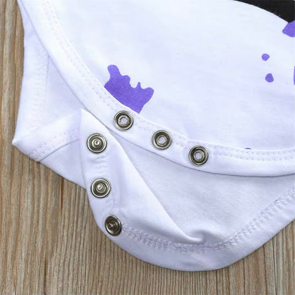 Baby Halloween Bodysuit Trousers & Hat Set (Age 3M-24M)
