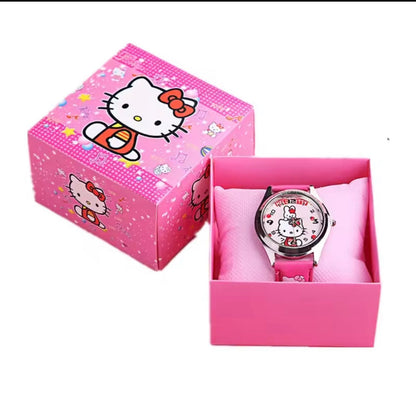 Children’s Character Watch & Gift Box Set – Disney, Marvel, Hello Kitty, LOL Surprise | Assorted Styles | Ages 3+ Multi Miss Kitty