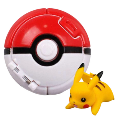 Pokémon Surprise Flipping Pet Ball | Pokémon Figure | Collectible Toy Multicolor D