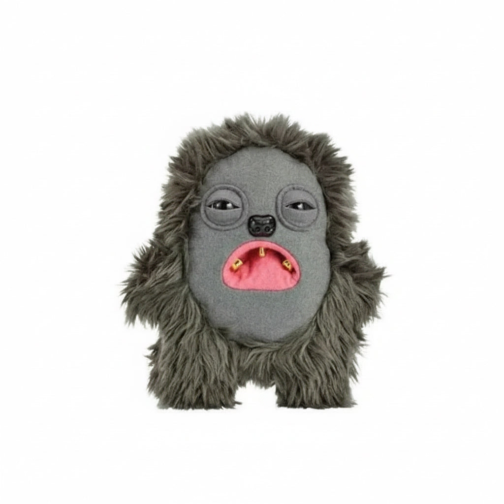 Original Fuggler Monster Plush – | Funny Ugly Teeth Monster | 28–30cm Soft Plush Toy Violet 23cm