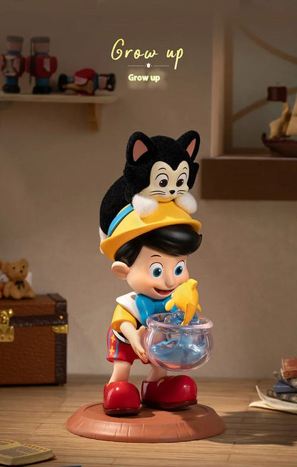 Disney Pinocchio – Growth Diary Series Collectible Figure | Cute Desktop Decoration • Trendy Blind‑Box