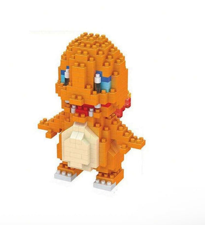 Pokémon Mini Building Blocks Figures – Pikachu, Charizard, Togepi, Cubone & More | Anime Brick Toys for Kids Multicolor C