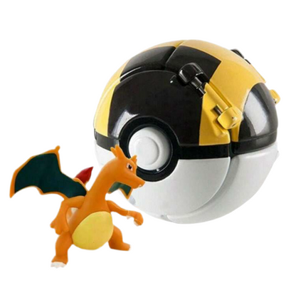 Pokémon Surprise Flipping Pet Ball | Pokémon Figure | Collectible Toy Multicolor V