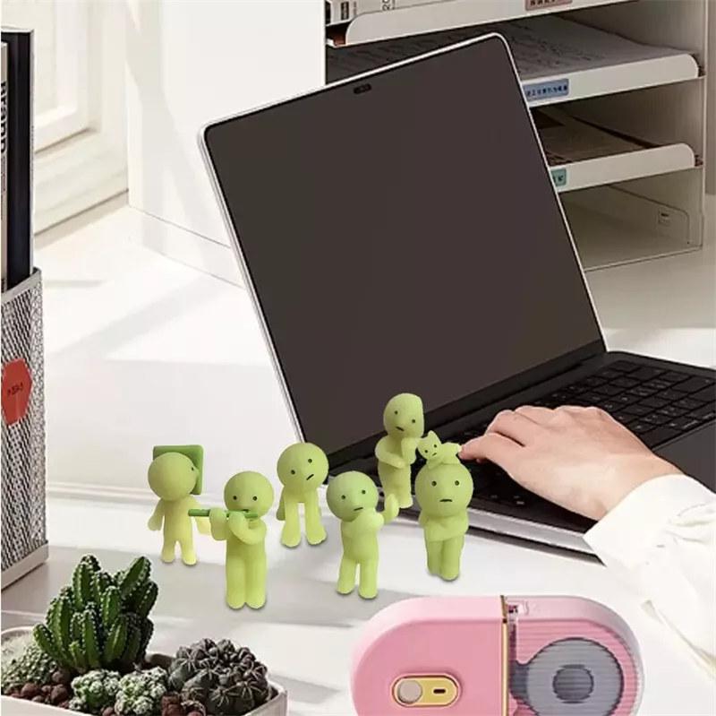 Smiski Hippers Toilet Glow-in-the-Dark â€“ Mini Blind Box Figure | Stick-On Character Toy