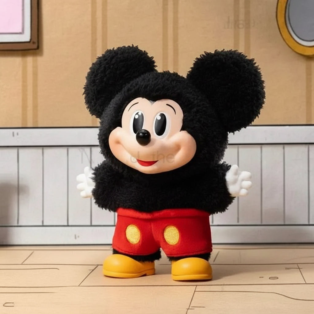 Pop Mart Mickey Family Cute Together Keychain Series blind box