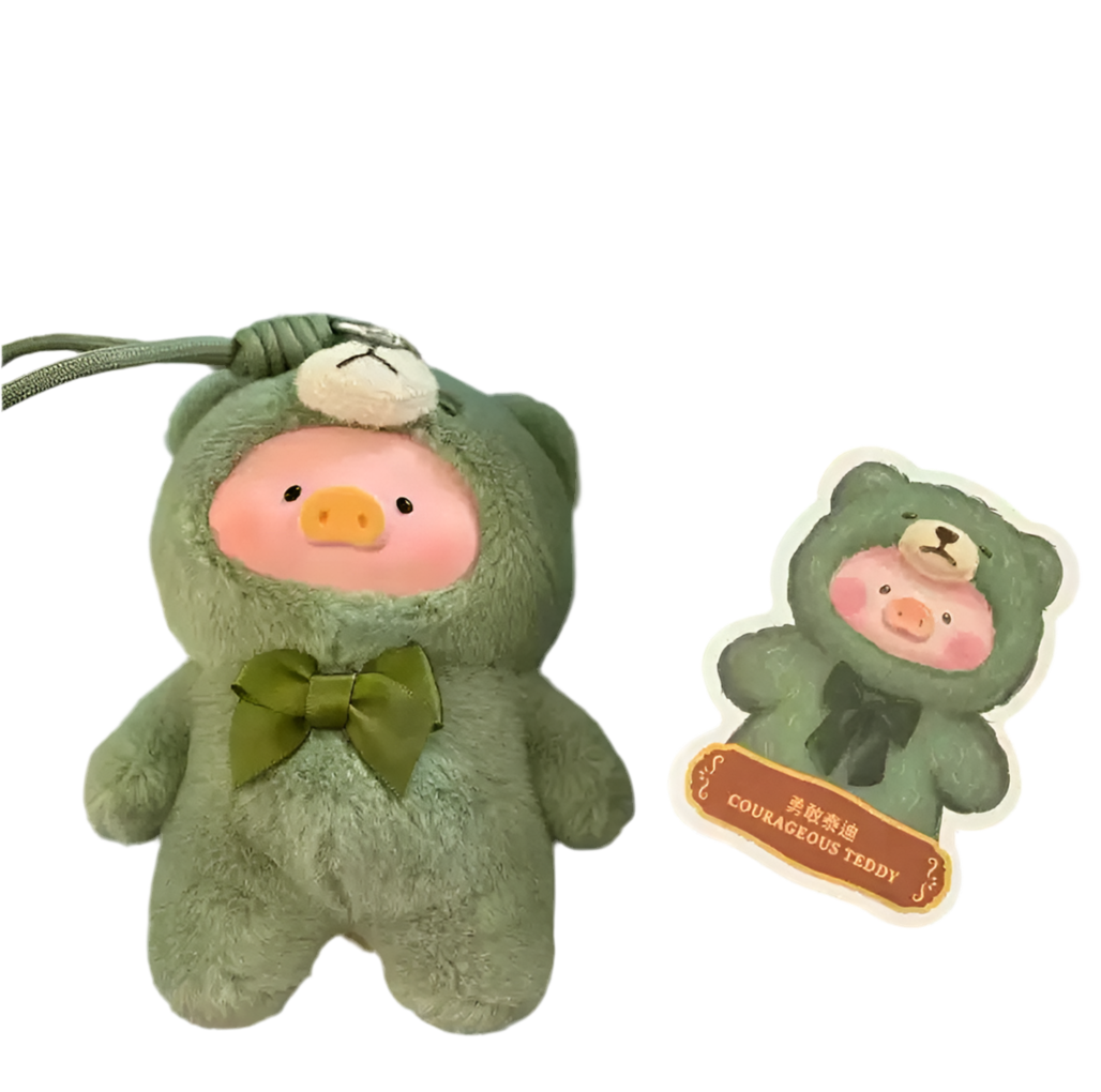 Lulu The Piggy Vintage Teddy Shop Vinyl Plush Blind Box D