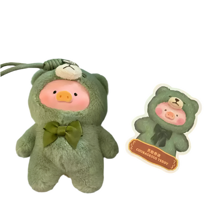 Lulu The Piggy Vintage Teddy Shop Vinyl Plush Blind Box D