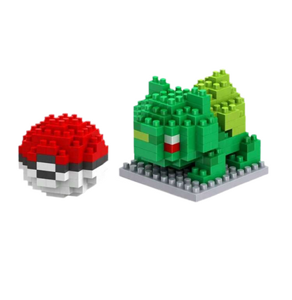 Pokémon Mini Building Blocks Figures – Pikachu, Charizard, Togepi, Cubone & More | Anime Brick Toys for Kids Multicolor T