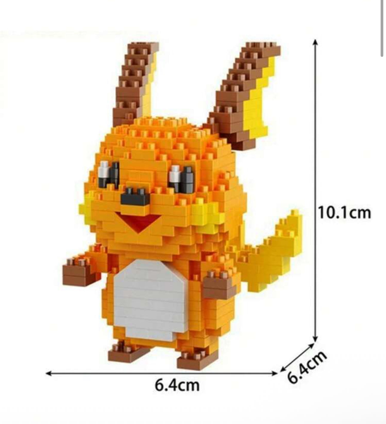 Pokémon Mini Building Blocks Figures – Pikachu, Charizard, Togepi, Cubone & More | Anime Brick Toys for Kids