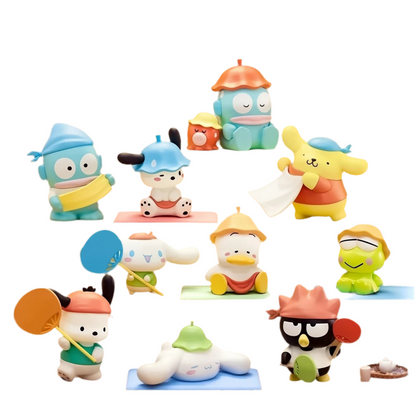 MINISO Sanrio Characters "Let's Take a Sauna!" Surprise Blind Box Figure