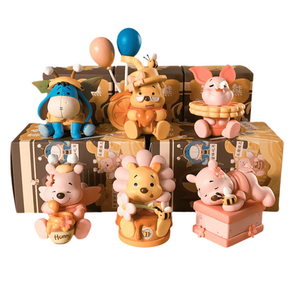 Winnie the Pooh-Themed Blind Boxes from the Happy Everyday Series - 6 Pack