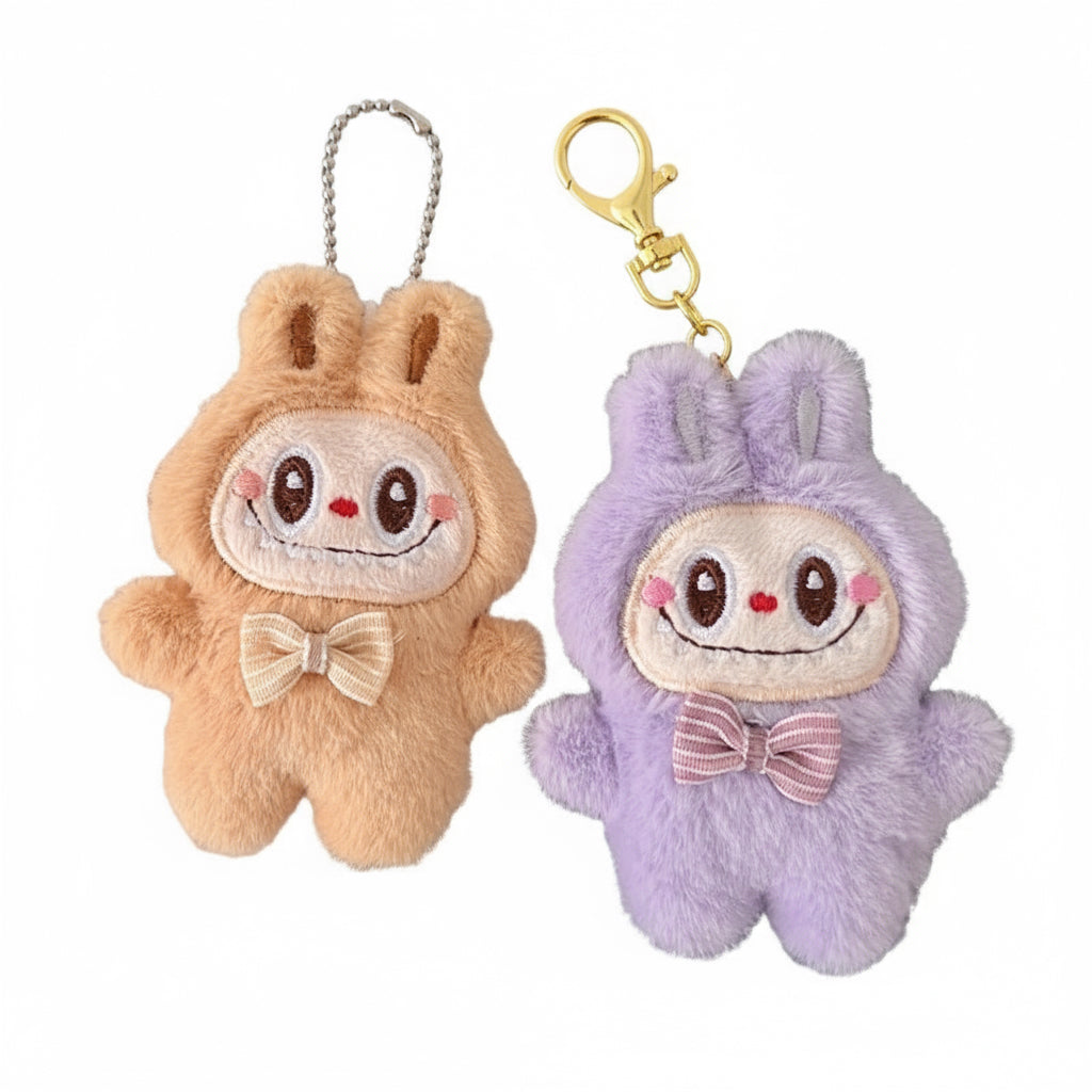 Labubu Plush Keychain â€“ Cute Cartoon Bag Charm