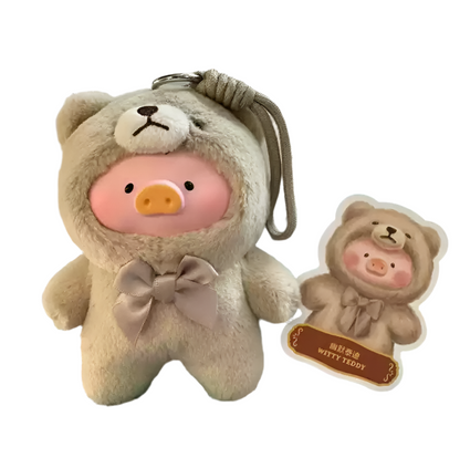 Lulu The Piggy Vintage Teddy Shop Vinyl Plush Blind Box E