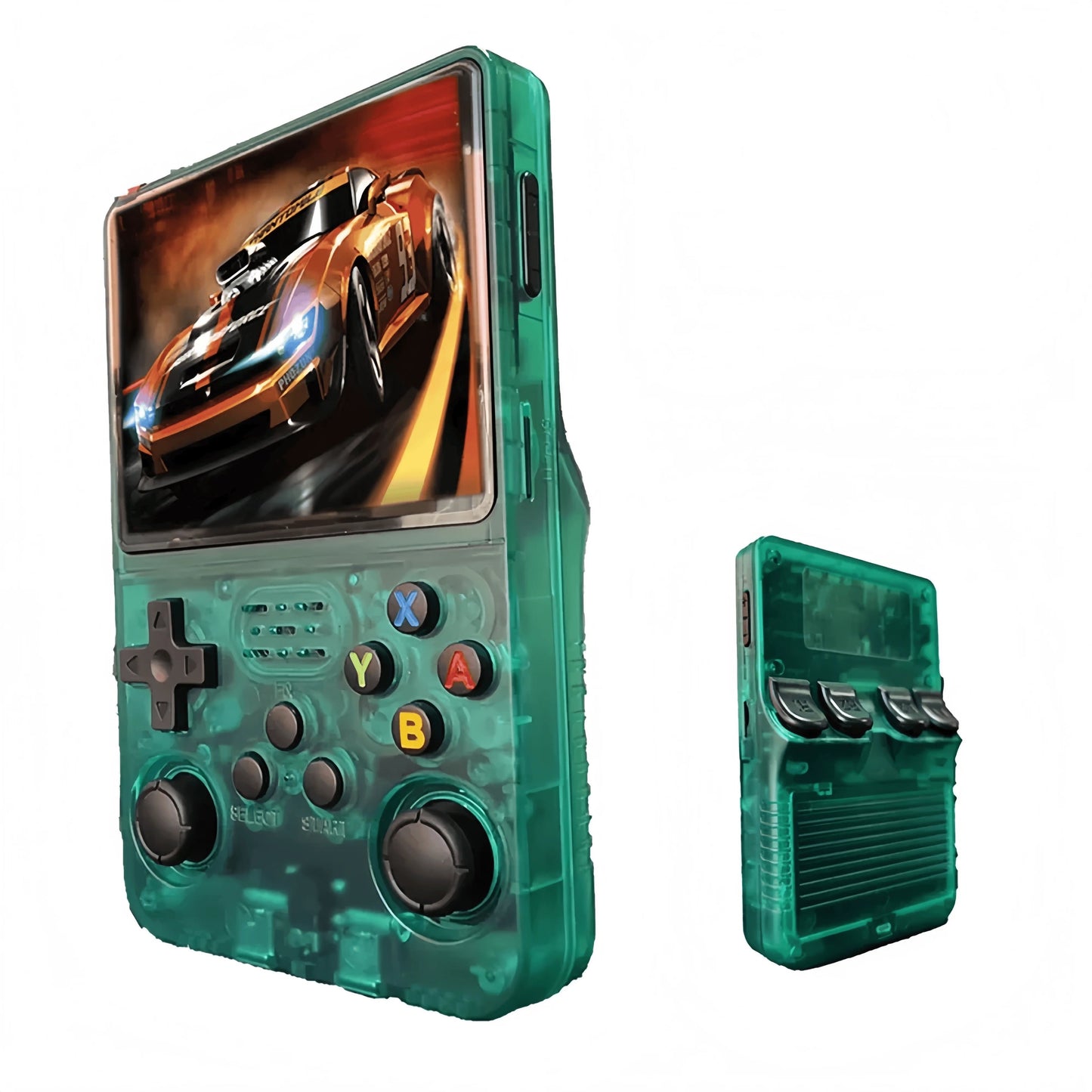 Retro R36S Handheld Video Game Console – 3.5” IPS Screen | 128GB Pocket Player with 10,000+ Preloaded Games | Linux System
