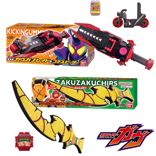 Bandai DX Gavv Gablade and Gochi Speeder Kamen Rider Gavv series
