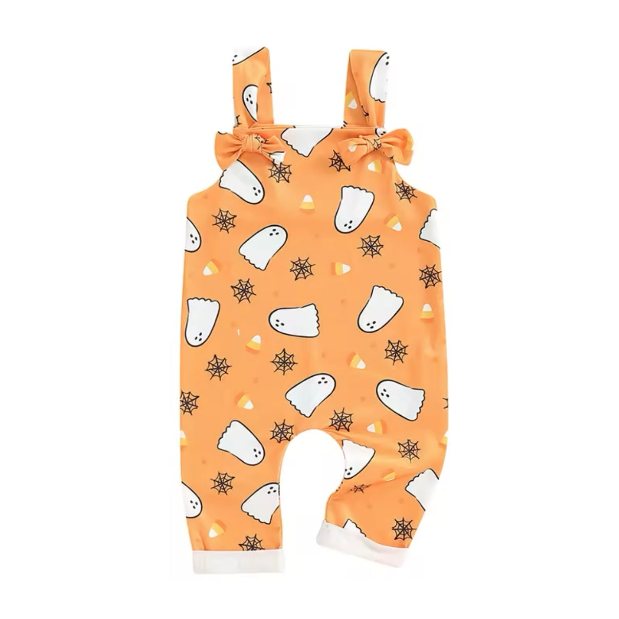 Baby Ghost Halloween Jumpsuit (Age 3M-18M)