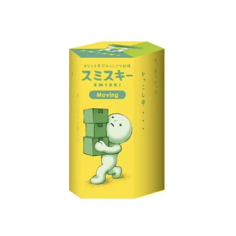 Smiski Hippers Toilet Glow-in-the-Dark â€“ Mini Blind Box Figure | Stick-On Character Toy Multicolor E