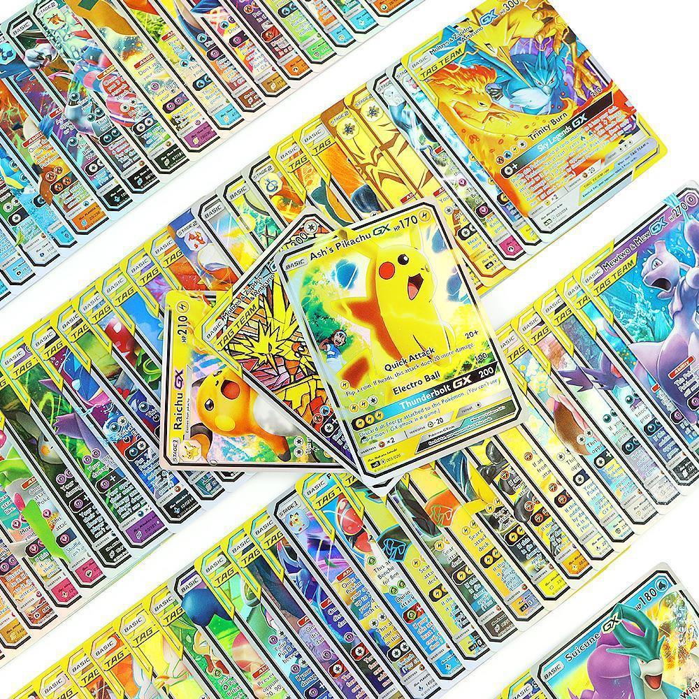 100pcs Assorted Pokémon Cards Collection | Mixed TCG Lot • Commons, Uncommons & Foils | Kids & Collector Bundle (H15)