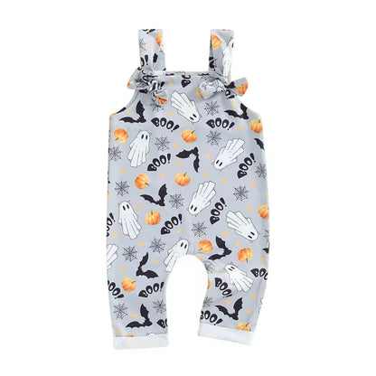 Baby Ghost Halloween Jumpsuit (Age 3M-18M)