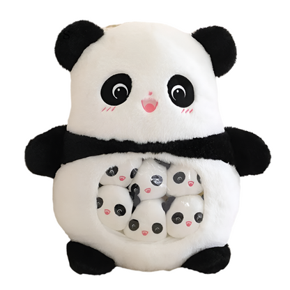 Plush Panda Koala Capybara Pudding Bag Stuffed Toy 35-50cm