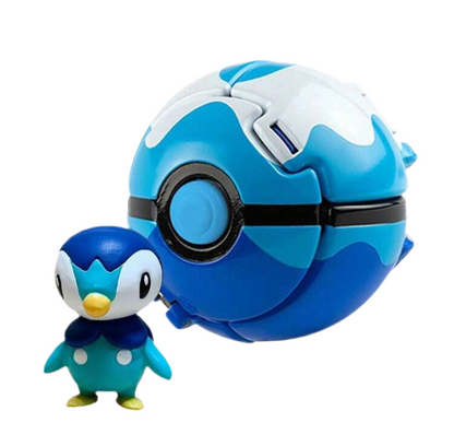 Pokémon Surprise Flipping Pet Ball | Pokémon Figure | Collectible Toy Multicolor Y