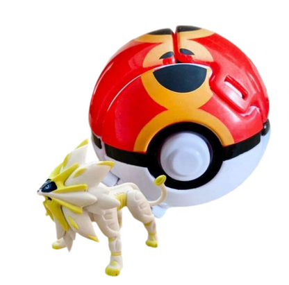 Pokémon Surprise Flipping Pet Ball | Pokémon Figure | Collectible Toy Multicolor C