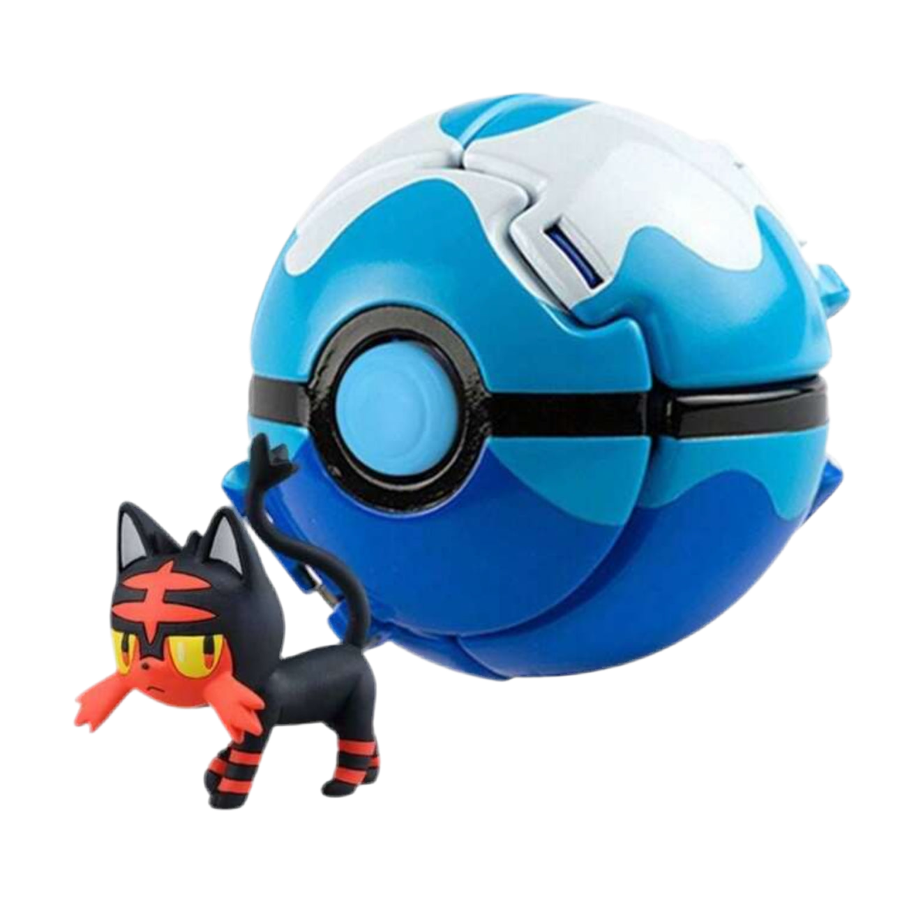 Pokémon Surprise Flipping Pet Ball | Pokémon Figure | Collectible Toy Multicolor