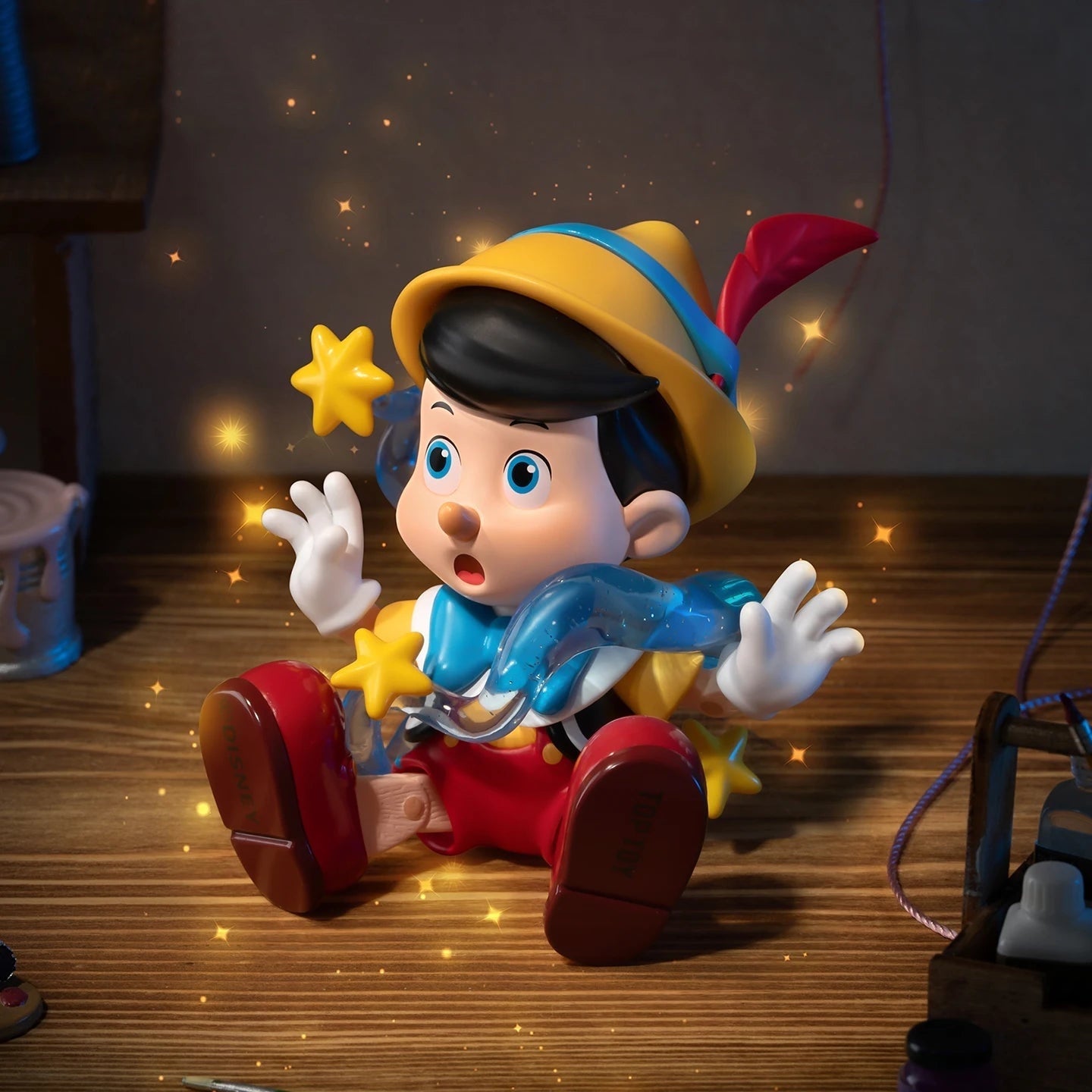 Disney Pinocchio – Growth Diary Series Collectible Figure | Cute Desktop Decoration • Trendy Blind‑Box