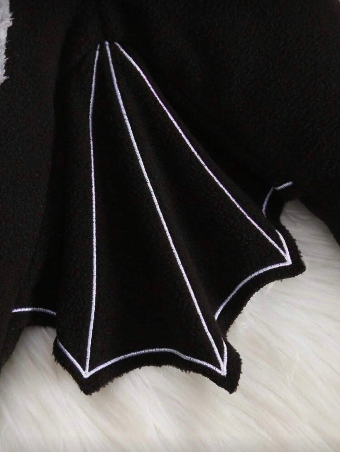 Bat Embroidery Halloween Baby Romper Set â€“ Thickened Long Sleeve Bodysuit with 3D Ear Hat | Age 6M - 3 YRS