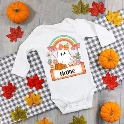 Baby Custom Halloween Bodysuit Personalised (Age 3M-24M)
