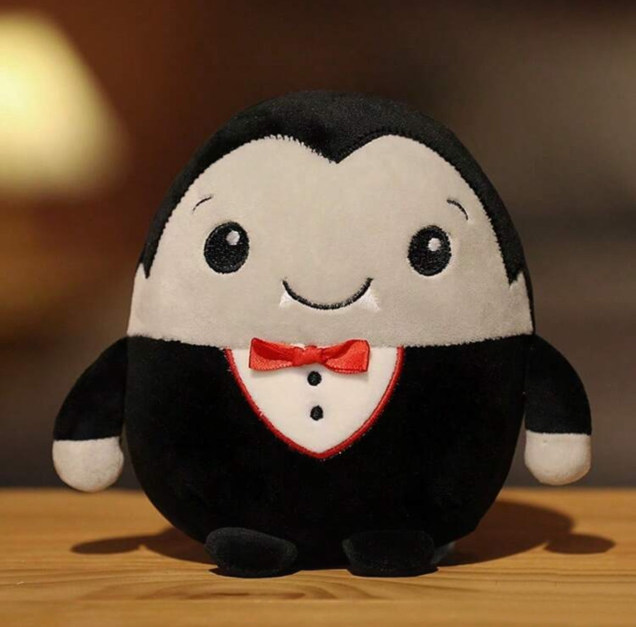 Funny Halloween Plush Dolls – Pumpkin, Zombie, Ghost & Mummy | 20cm Spooky-Cute Throw Pillow & Party Decor 20cm Vampire