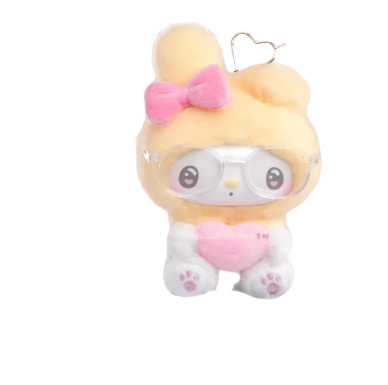 Miniso Top Toy Sanrio My Melody 50th Anniversary Milk Candy Series Plush Keychains Single Blind Box D